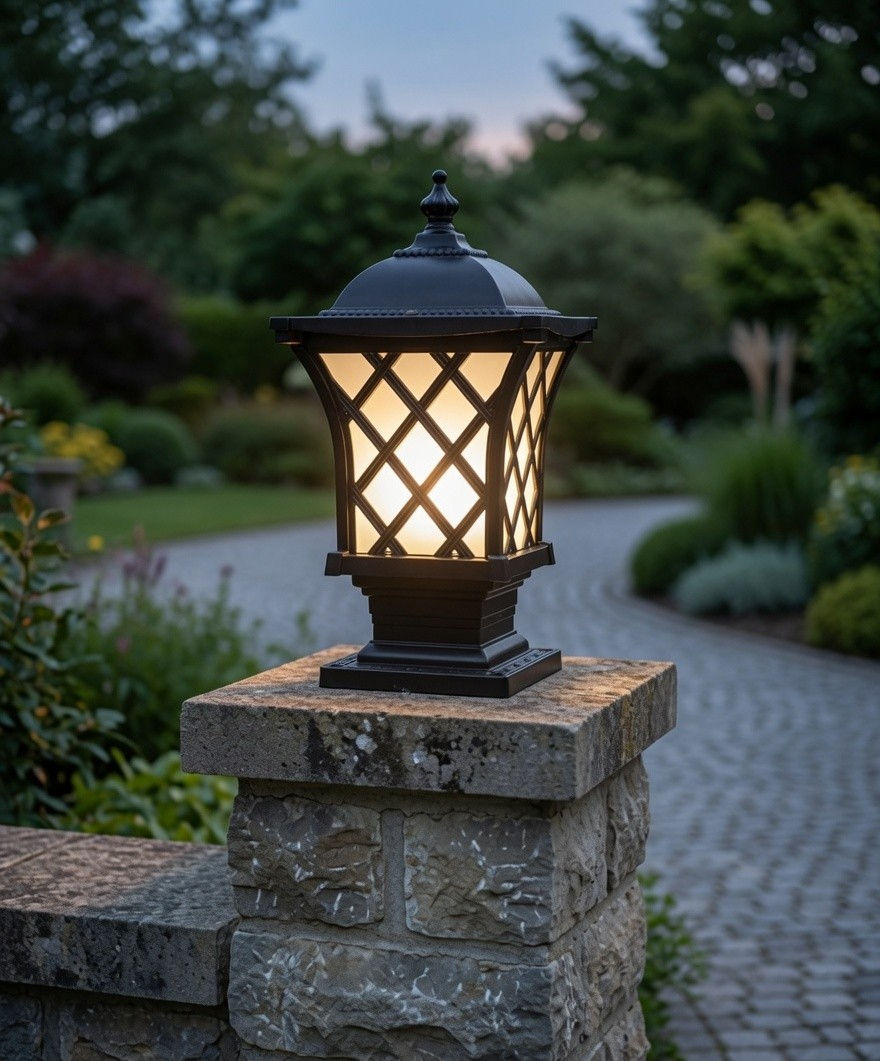 Black Gate Light with B22 Holder – ABD 1268