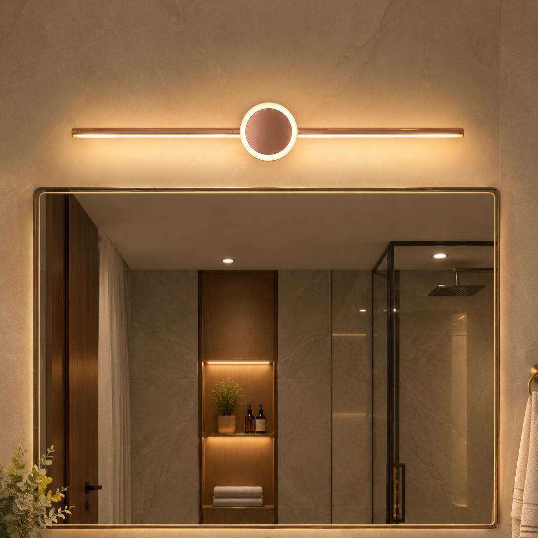 Modern LED Mirror Light for Bathroom & Vanity – DK28 LX 177/18W
