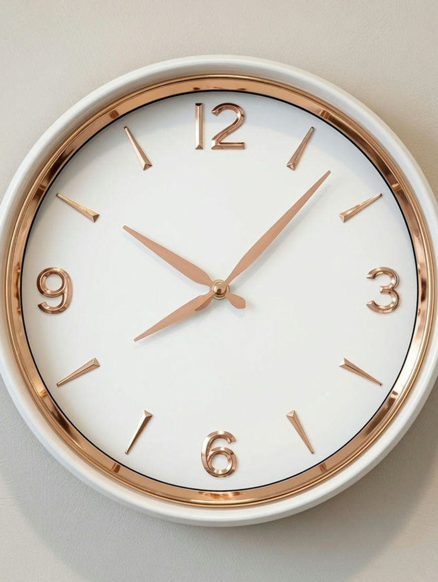 Designer Sculptural Wall Clock for Living Rooms – GW AR50355