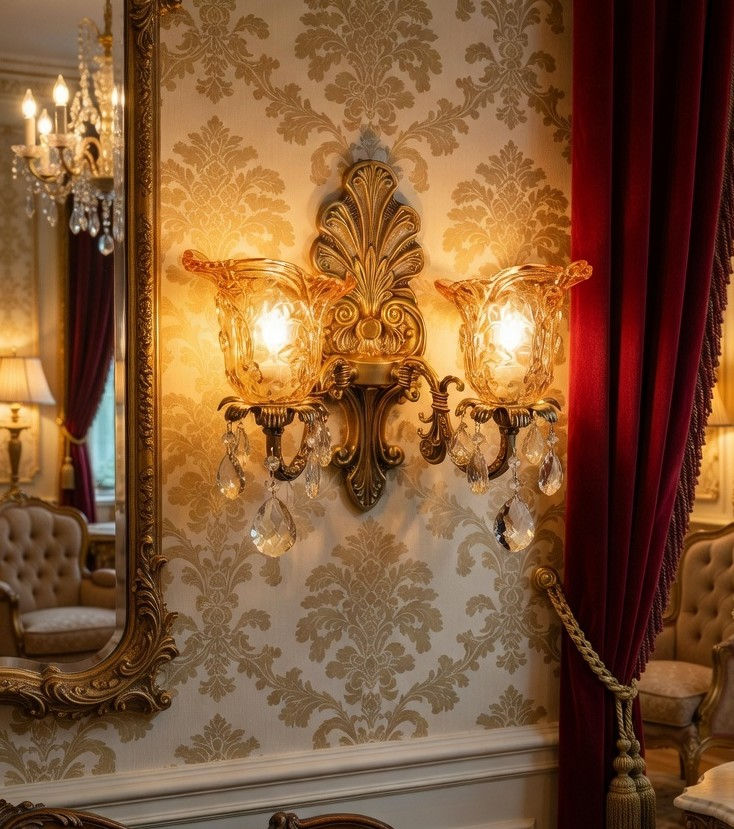 Thumbnail: DK18 8099/2 WALL LIGHT