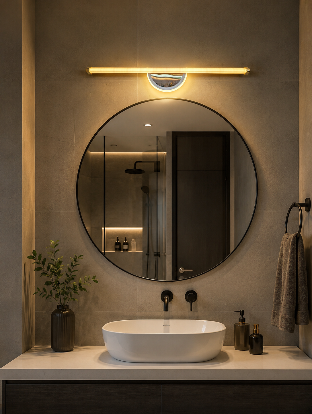 LED Mirror Light for Bathroom Vanities – DK15 261/1