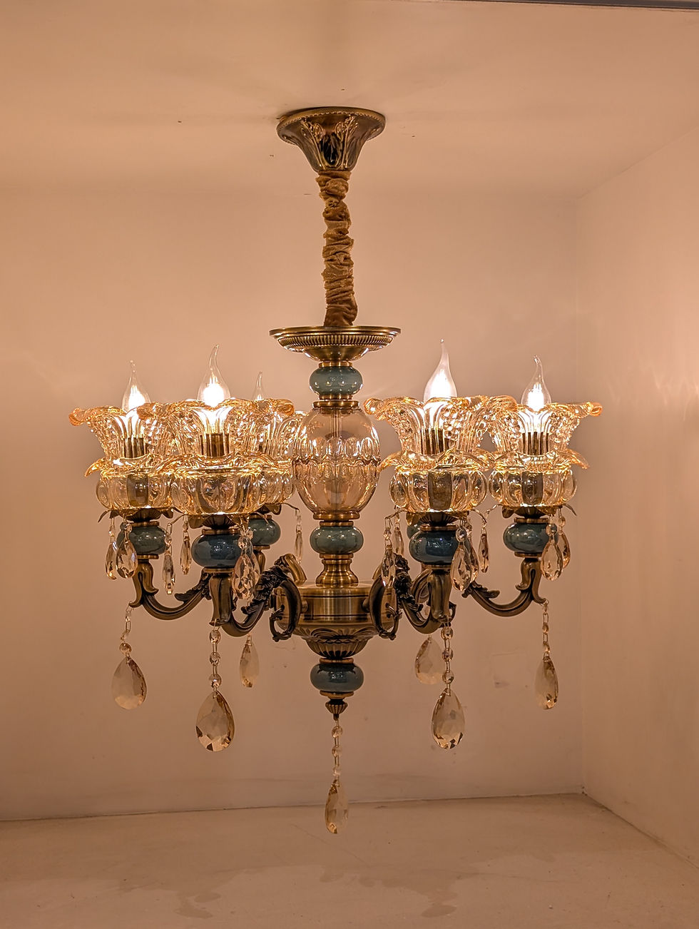 Thumbnail: DK15 8131/6 CHANDELIER 
