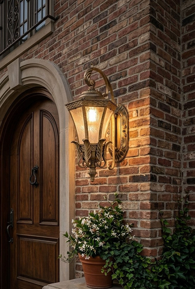 Thumbnail: DK25 1061 WALL LIGHT ANTIQUE 