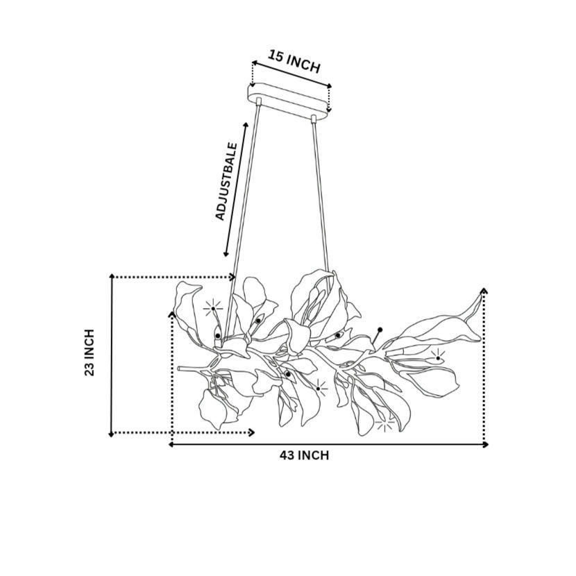 Thumbnail: DK11 6860/12L LED CHANDELIER 