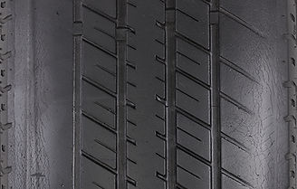 Under-inflated tire tread wear