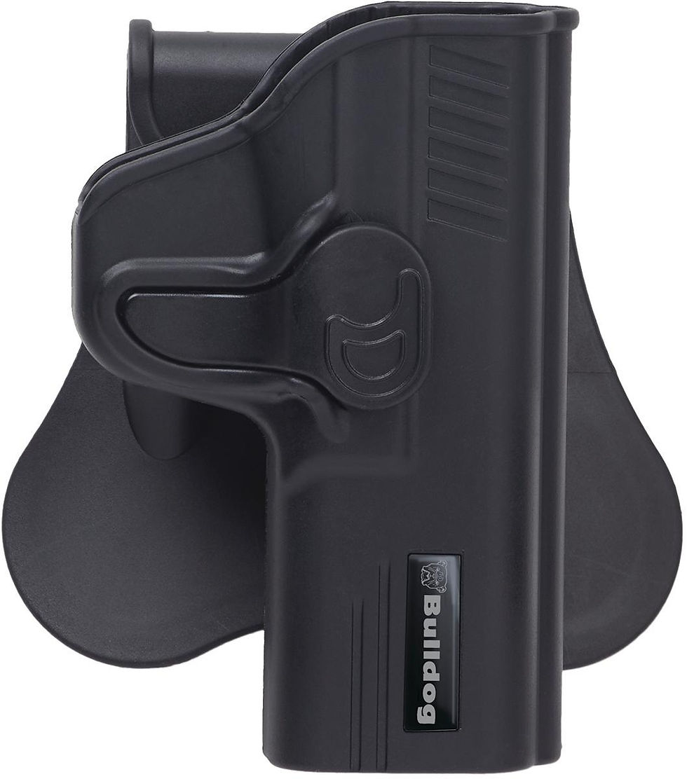 Rapid Release Polymer holster w/paddle - RH Fits Glock 26 27 & 33 Gen 1 2 3