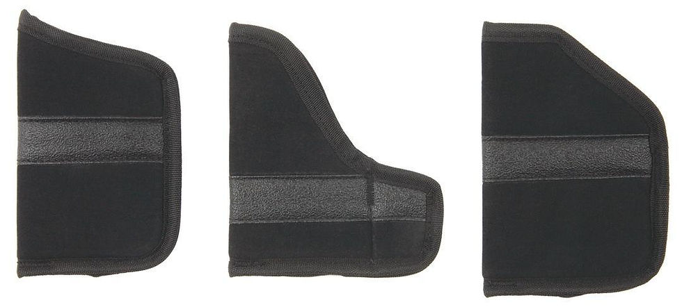 Inside pocket holster black small - Fits most .22 & .25 small autos