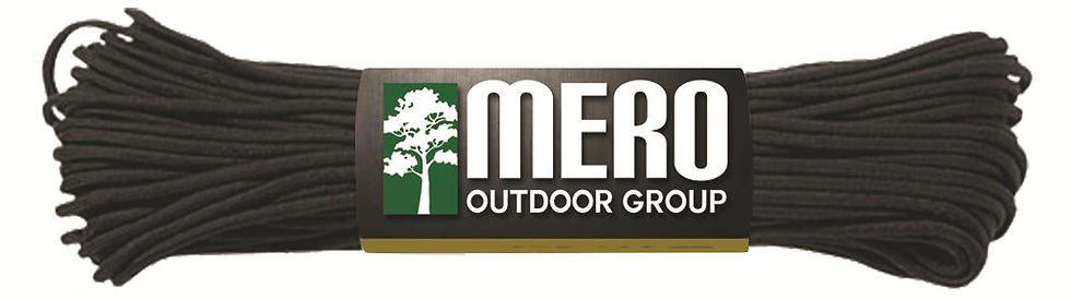 BLACK 100' 550 PARACORD