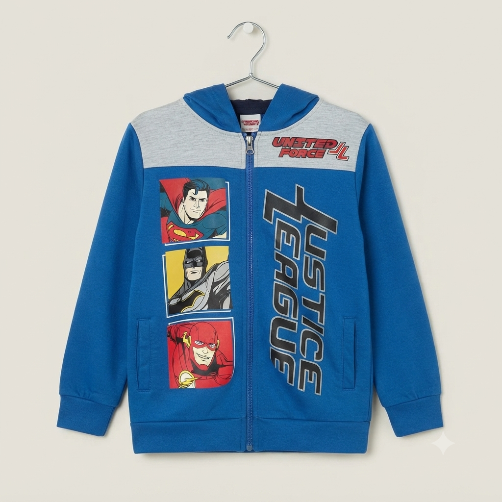 Chaqueta de superheroes para niños