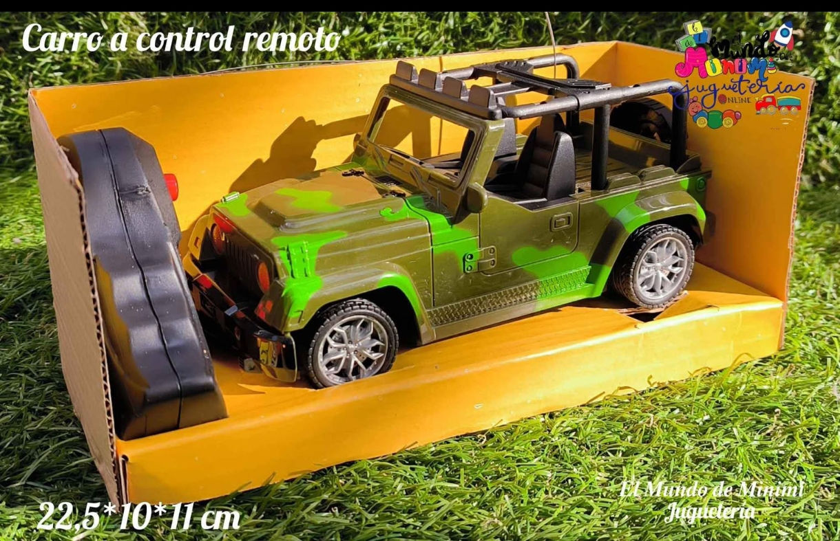Carro Militar Económico Verde