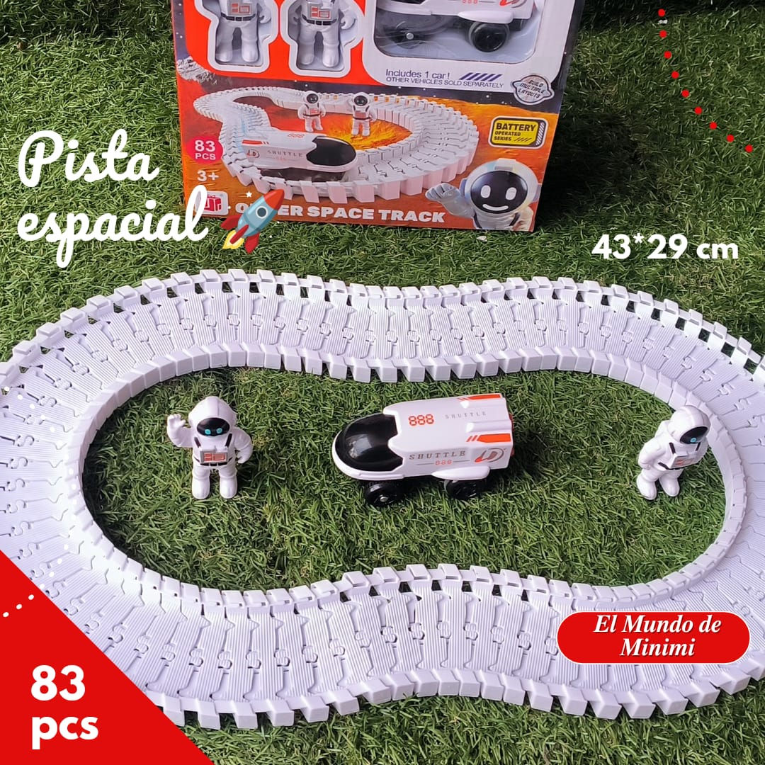 Pista de astronautas 83pcs