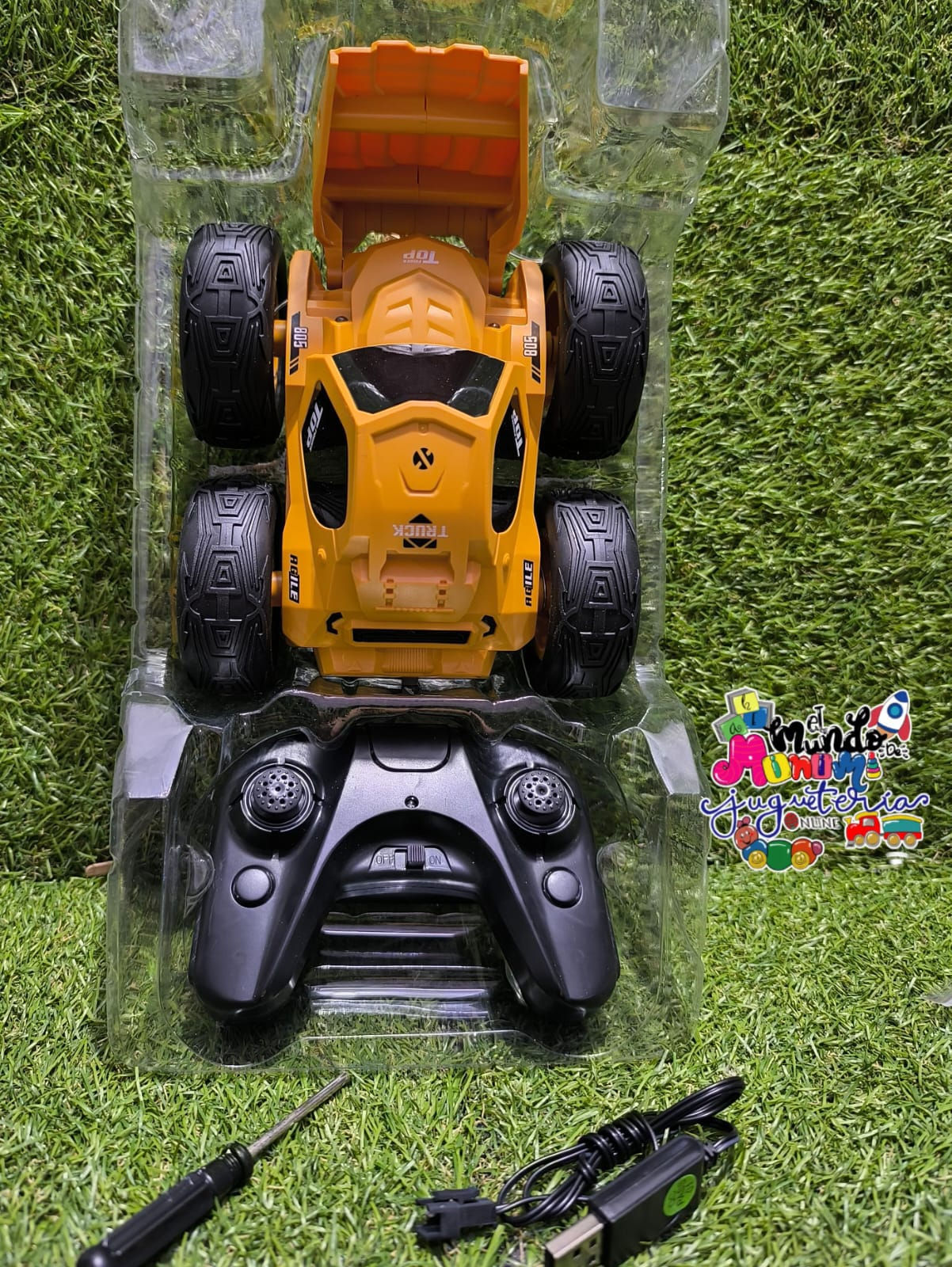 Retroexcavadora- Bulldozer a Control Remoto