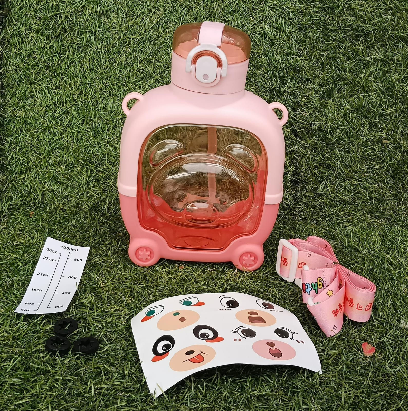 Termo portatil de color rosa