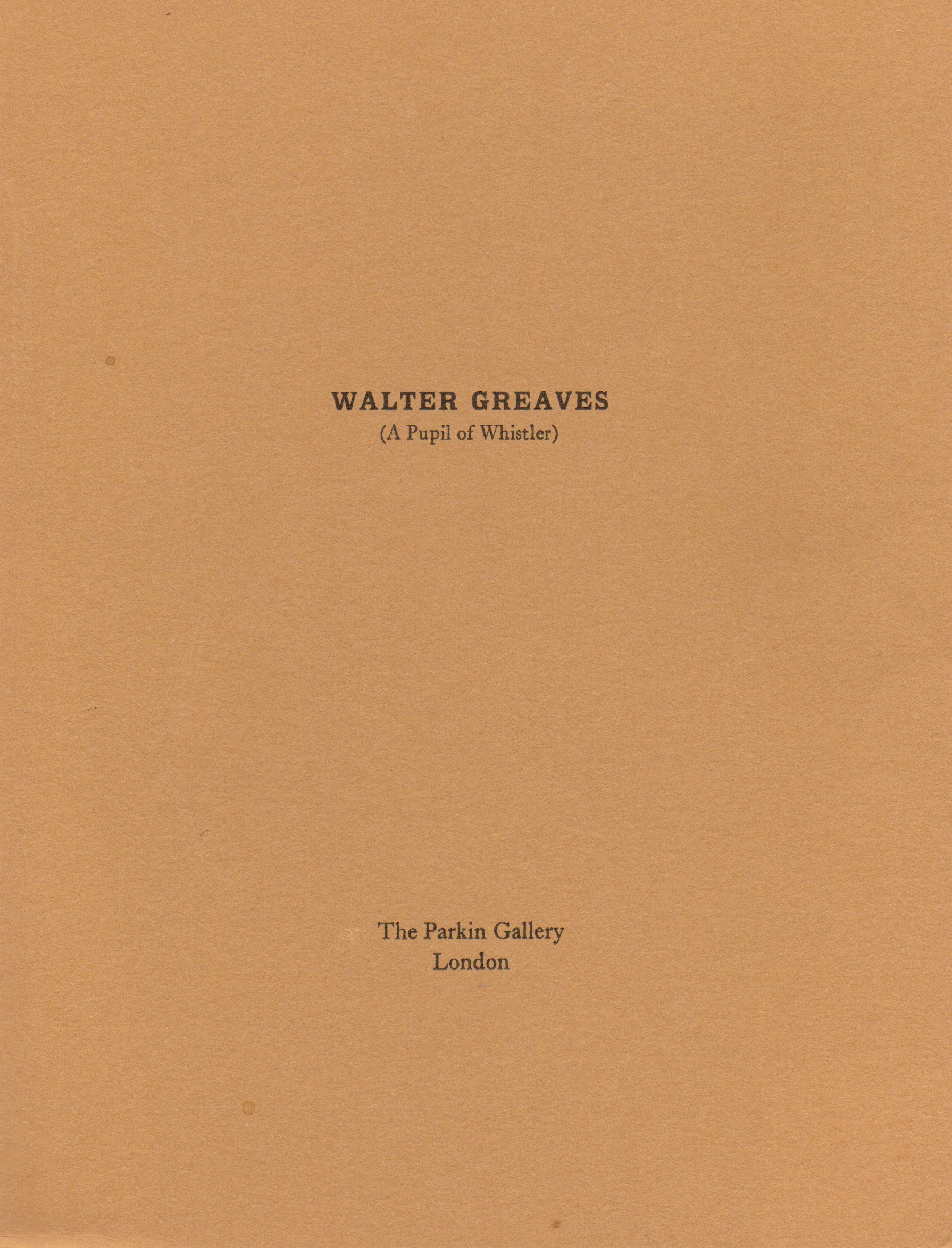 Walter Greaves