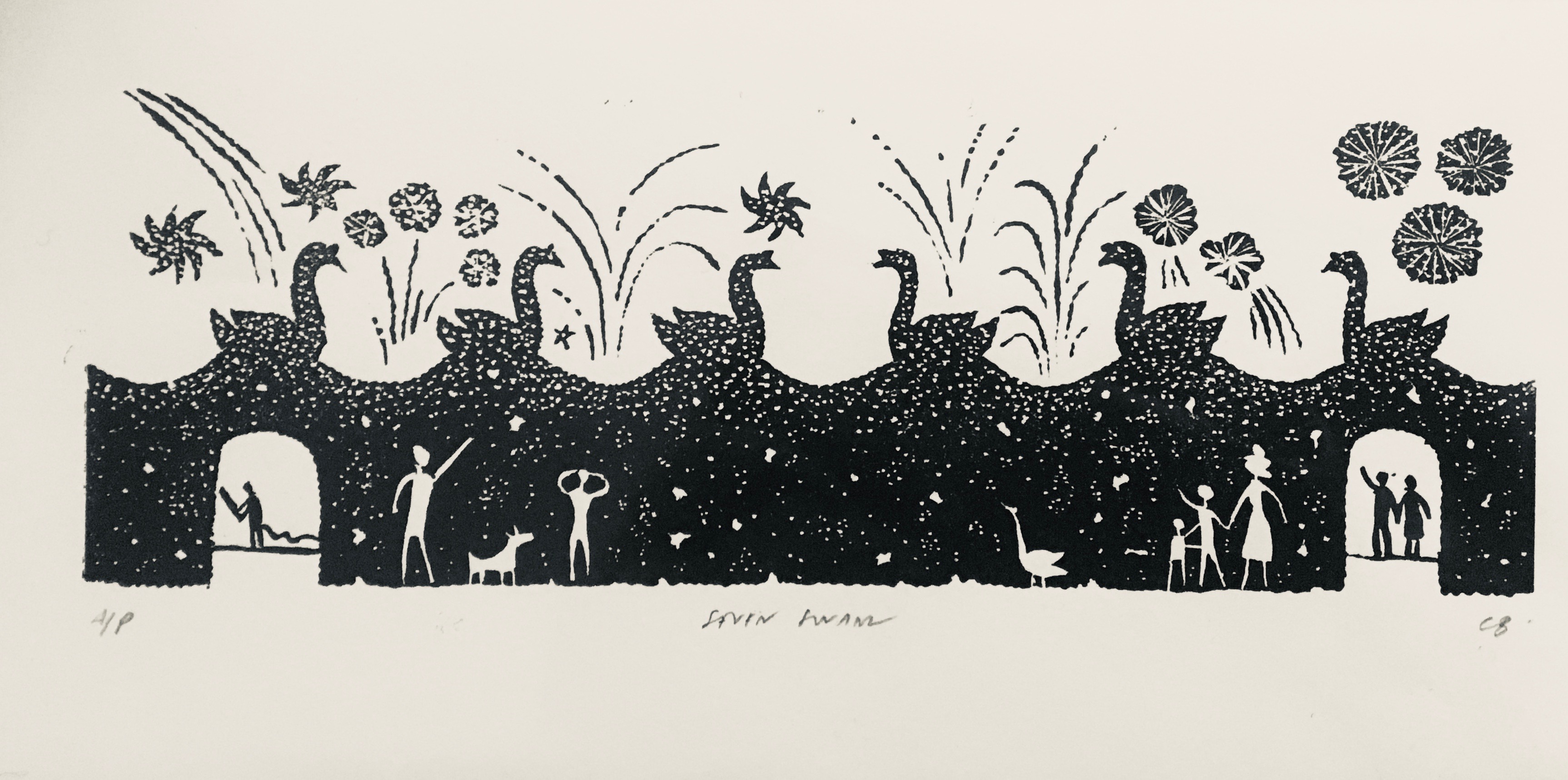 Seven Swans