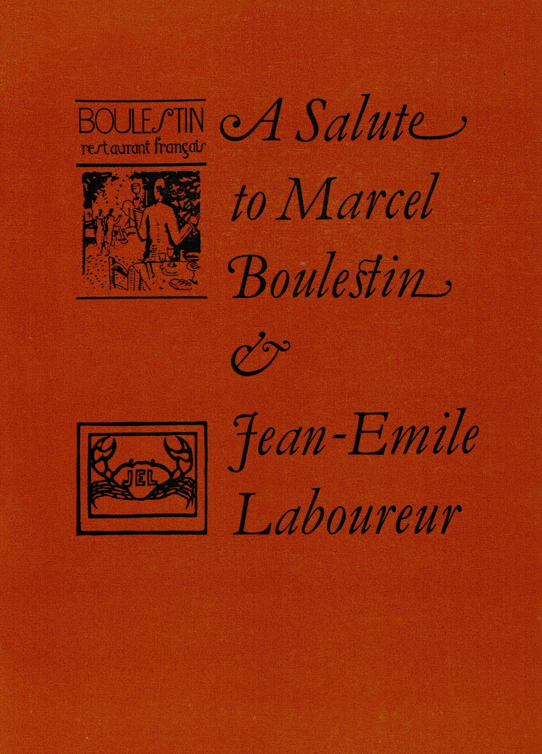 A Salute to Boulestin & Laboureur