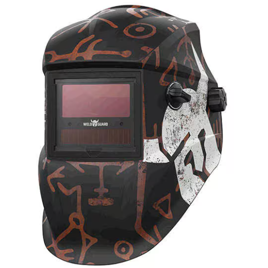 BOC WELD GUARD High Impact TrueView Auto-Darkening Welding Helmet - Rune Graphic