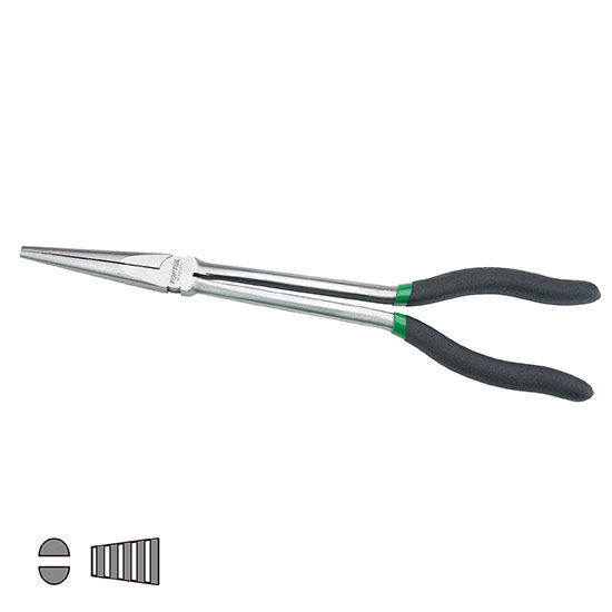 TOPTUL Long Reach Nose Pliers