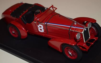 Thumbnail: Alfa Romeo 8C 2300 Le Mans winner 1931,1932, 1933,1934 1/24th Kit