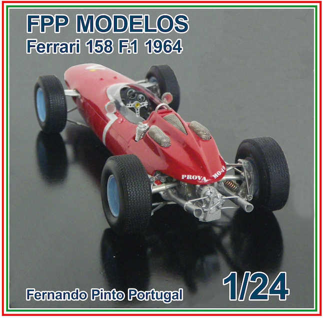 Thumbnail: Ferrari 158 F1 1964  1/24th scale unassembled  model kit