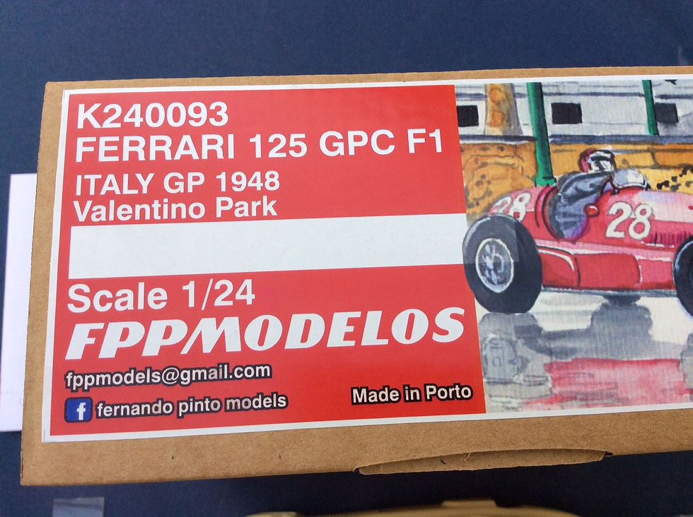 Thumbnail: Ferrari 125 GPC 1948 Italian GP at Valentino Park Raymond Sommer