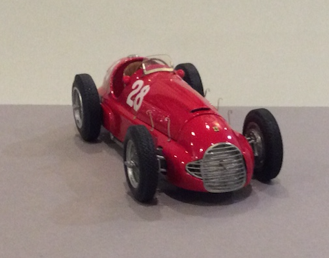 Ferrari 125 GPC 1948 Italian GP at Valentino Park Raymond Sommer