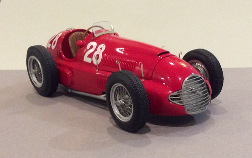 Ferrari 125 GPC 1948 Italian GP at Valentino Park Raymond Sommer