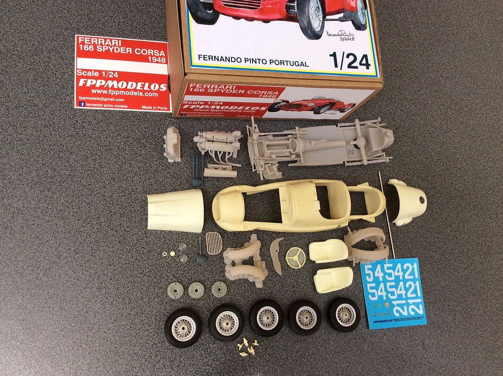 Thumbnail: Ferrari 166 Spider corsa 1948  1/24th scale model kit