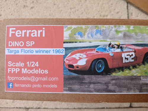 Ferrari Dino 246SP Targa Florio 1962 Winner Rodriguez brothers