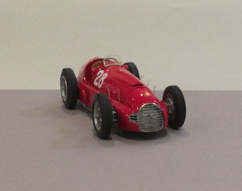 Ferrari 125 GPC 1948 Italian GP at Valentino Park Raymond Sommer