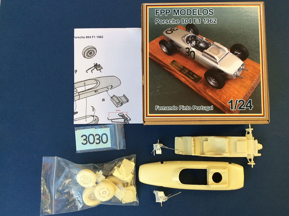 Thumbnail: PORSCHE 804 F1 1962 1/24th scale unassembled  model kit