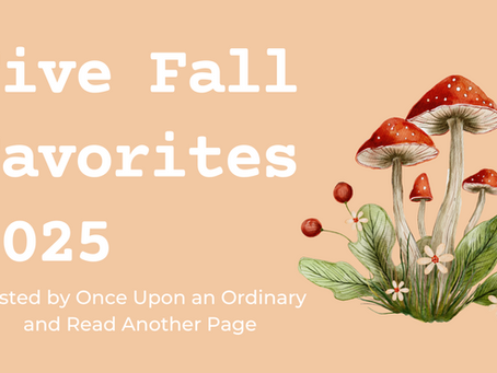 Five Fall Favorites- Top Five Books of 2025