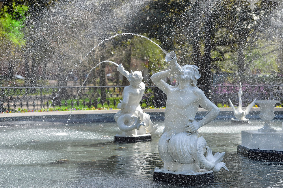 Savannah's Forsyth Park Fountain Fine Art Print