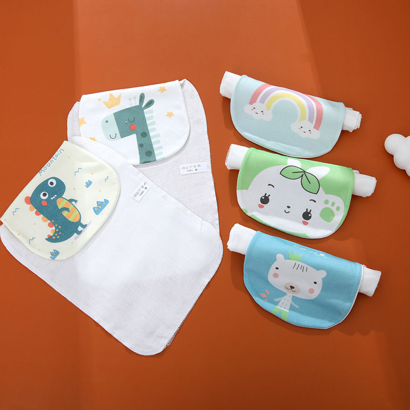Miniatura: Summer Baby Sweat Absorbent Cotton Towel for Infants