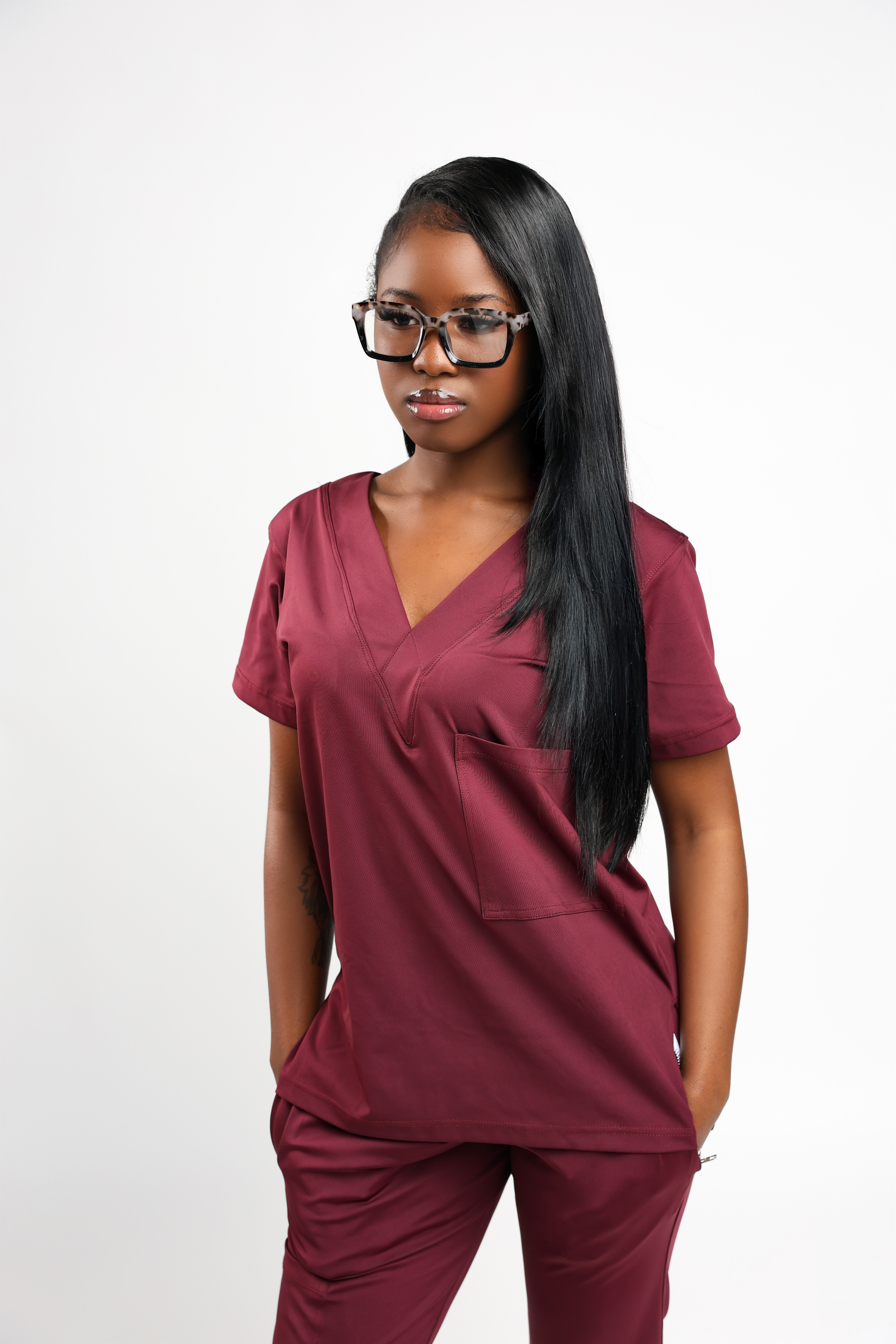 Luxury V-neck