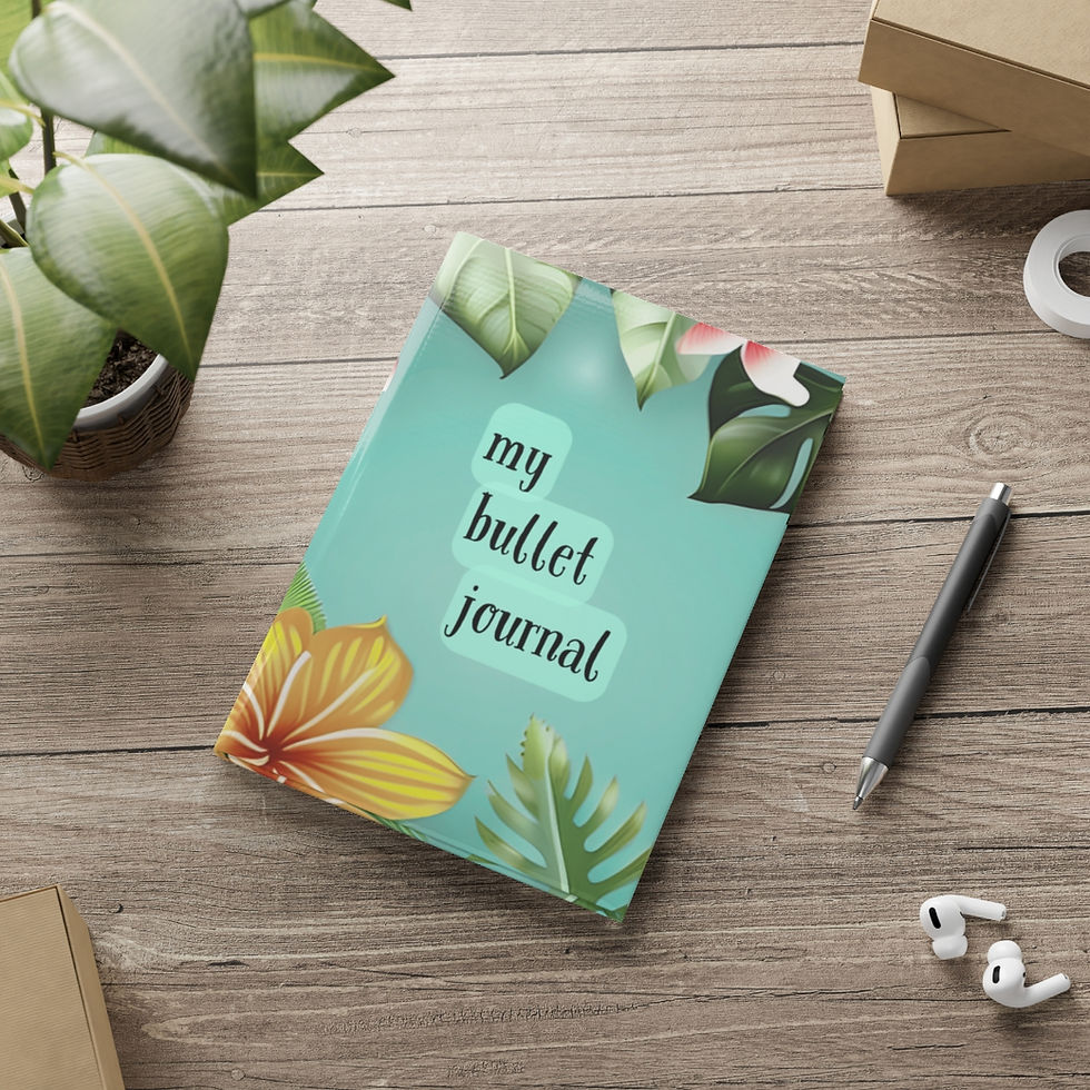 Thumbnail: Tropical Paradise Bullet Journal