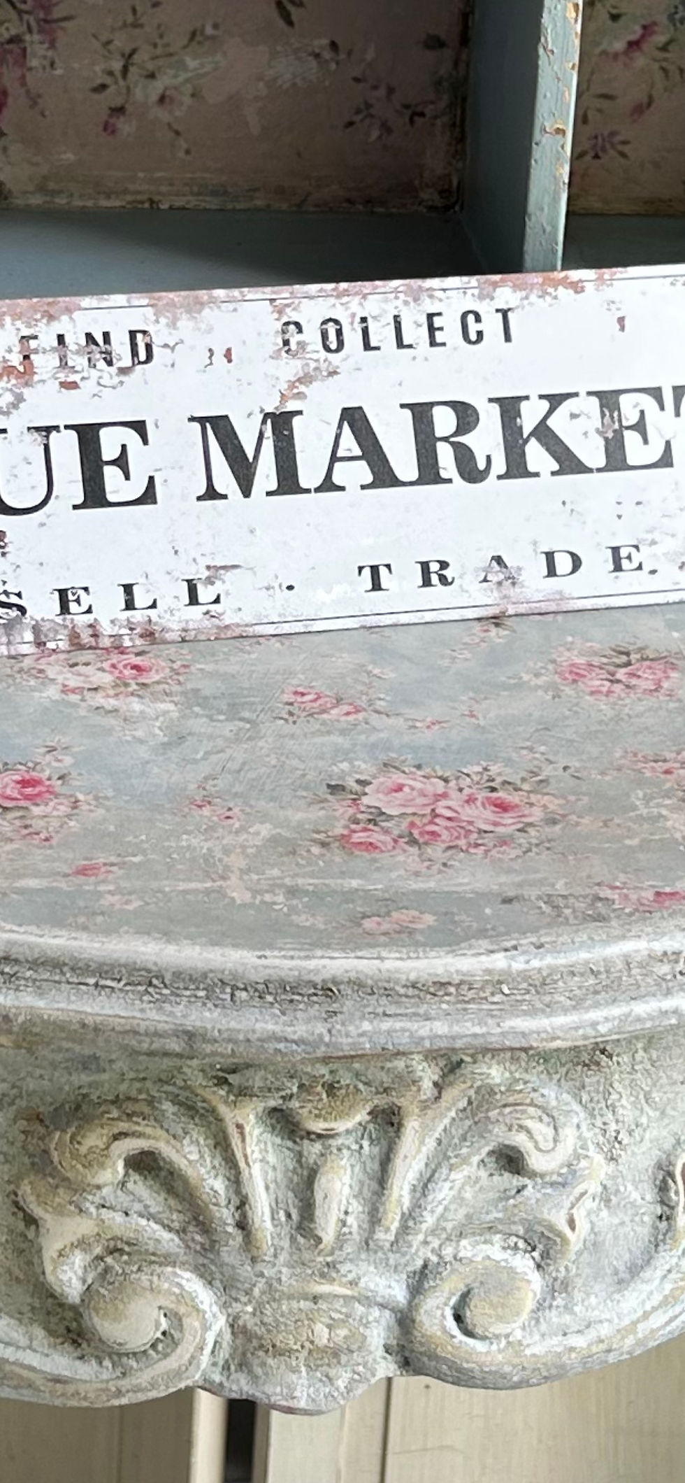 Thumbnail: Vintage French Style Console Table