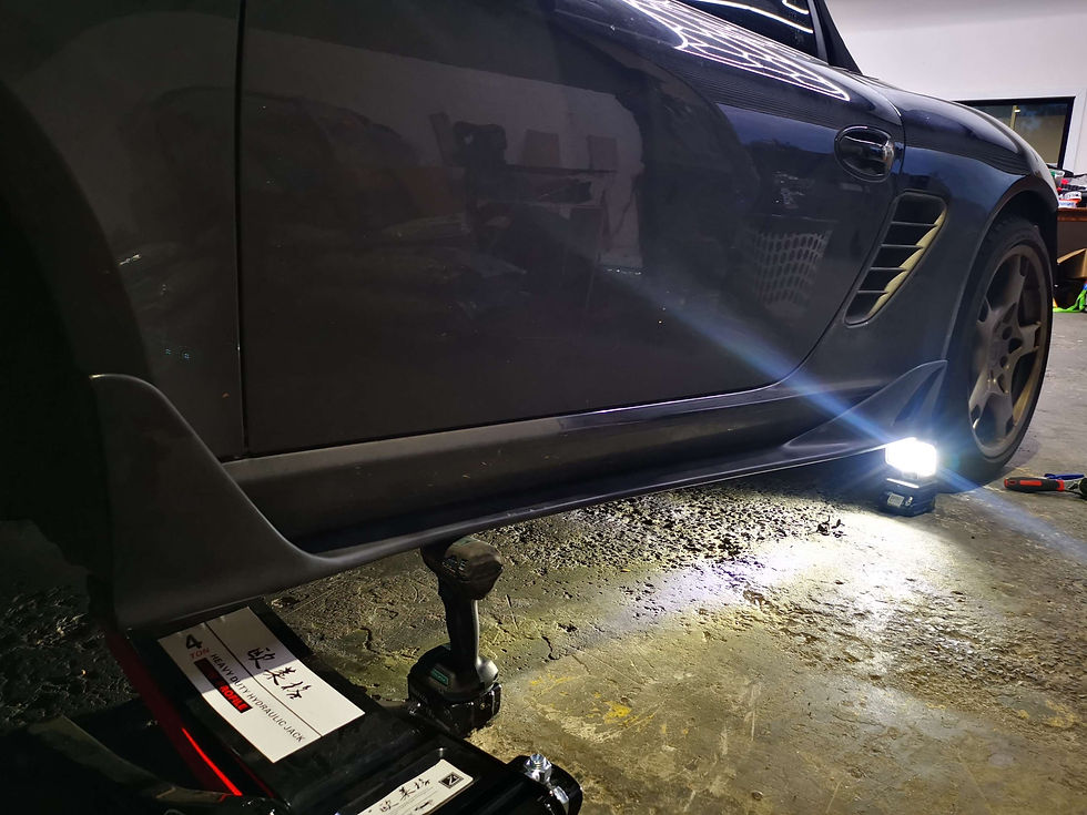 Thumbnail: Porsche Boxster/Cayman 987.1 PD Style Side Skirt