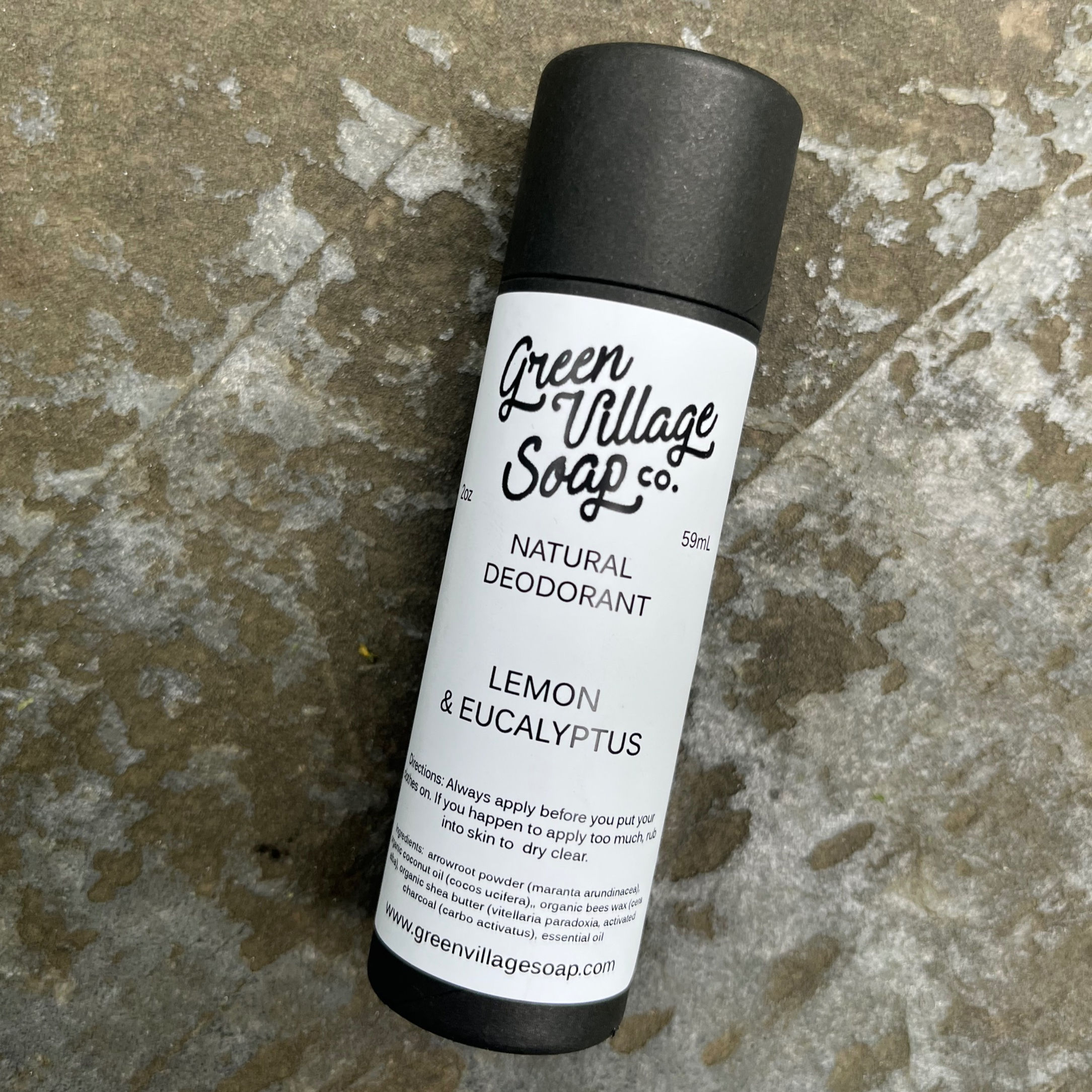 Lemon and Eucalyptus Deodorant