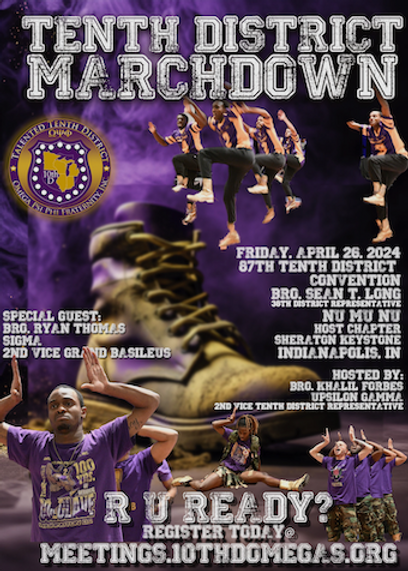 The quot Talented quot Tenth District Announces The Marchdown at the 87th