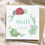 Thumbnail: Garden Creatures New Baby Birth Details Card