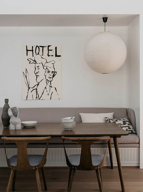 timeless dining room sydney interior design pacific house