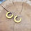 Thumbnail: Half Hoop Earrings - Chunky