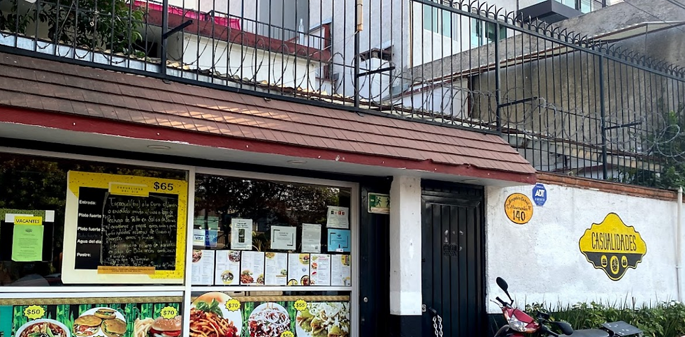 Front of a small local resturant