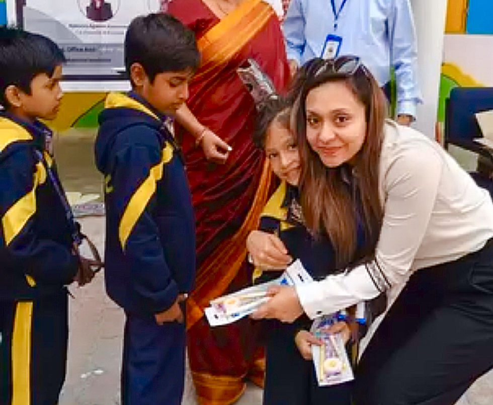 Children's Day celebration at Adarsh Public Inter College, Lucknow