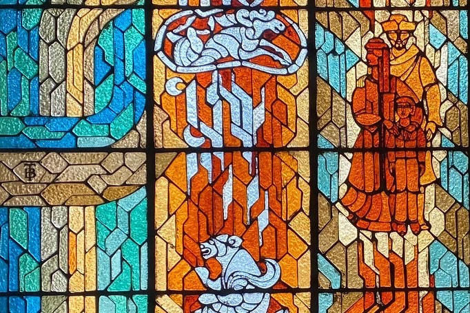 Thumbnail: Melodies of the Great Steppe - stained glass