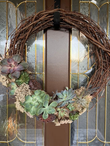 Succulent Wreath