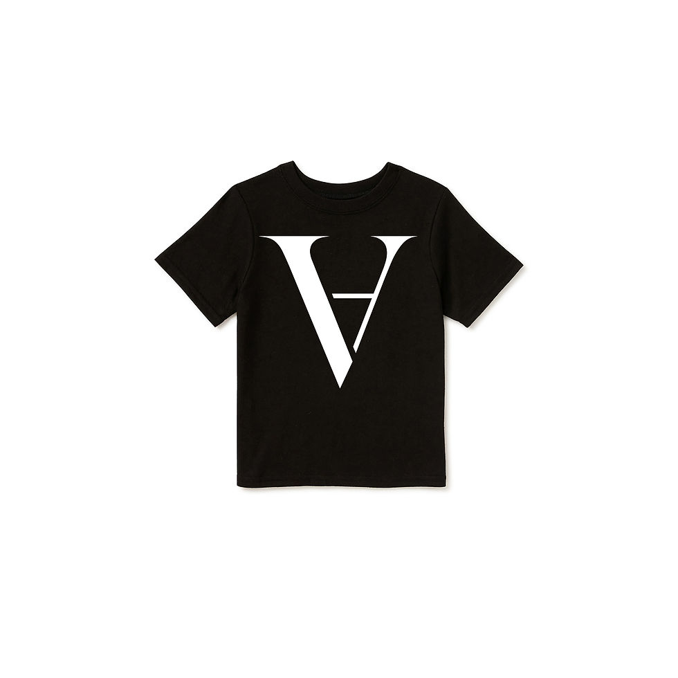 A SYMBOL TODDLER BLACK TEE