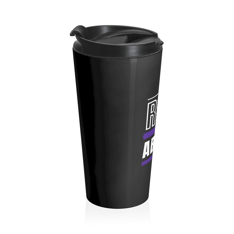 Thumbnail: Rise Above logo Stainless Steel Travel Mug