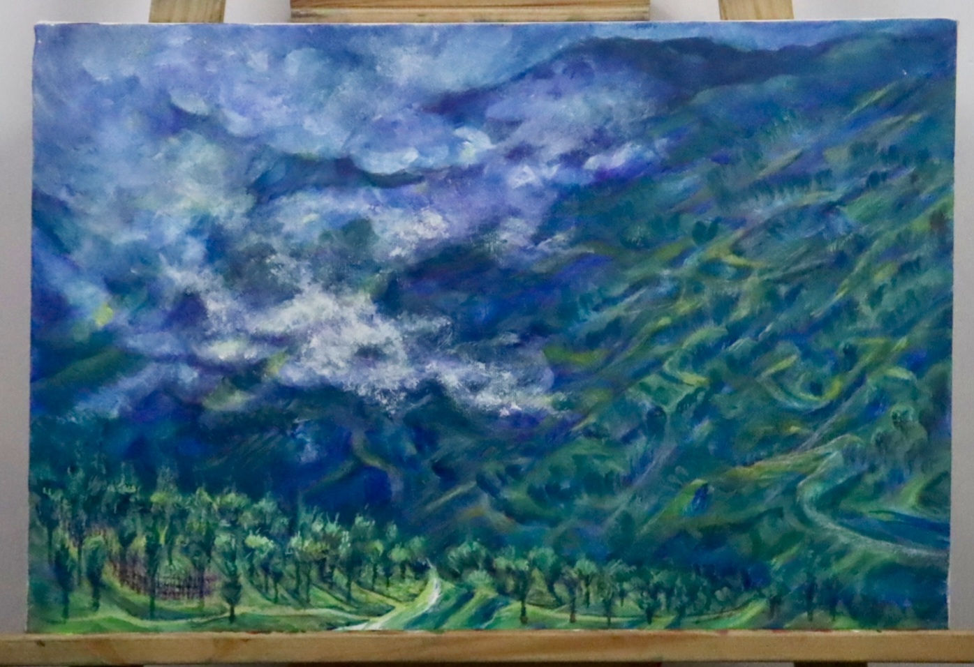 Cold Clouds over Hills